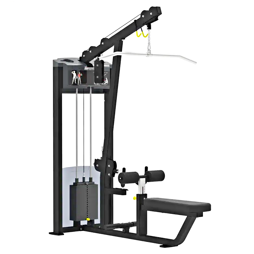 ラットプルダウン / バーティカルロー | 広背筋、僧帽筋、大円筋など