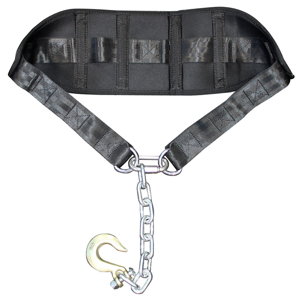 ベルトスクワット | 腰にベルトを装着してスクワットを行うマシンで