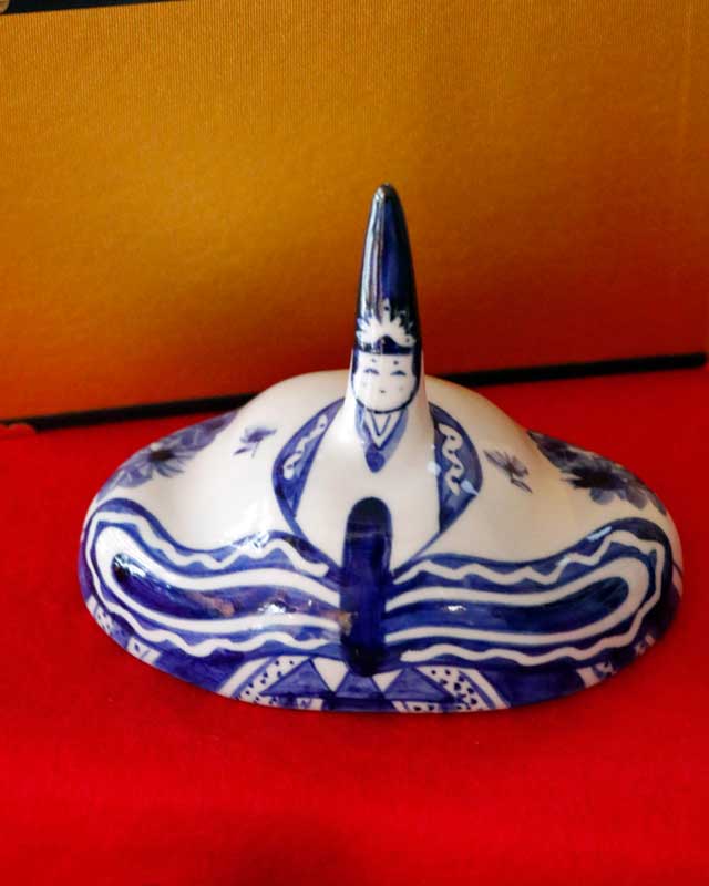 砥部焼の和食器 きよし窯の雛人形【砥部工房 からくさ】