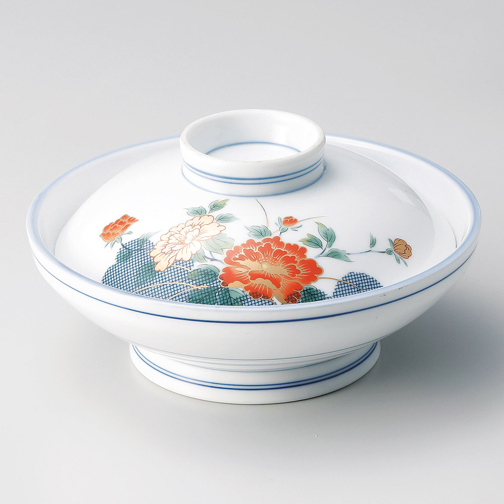 岩牡丹蓋向(和食器,ふたもの,蓋向)|食器通販の陶磁庵