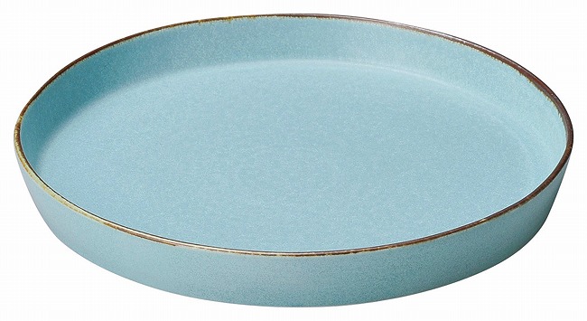 ベジ切立大皿 ソーダ(切立皿)|食器通販の陶磁庵