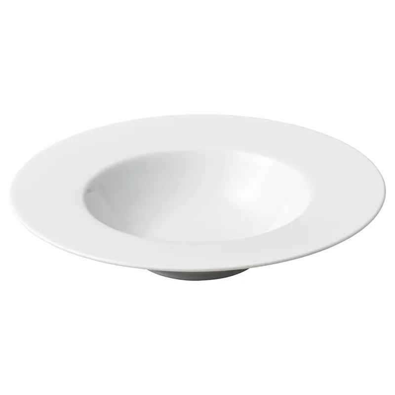 白磁30cmパスタボール(丸深皿・Lサイズ)|食器通販の陶磁庵