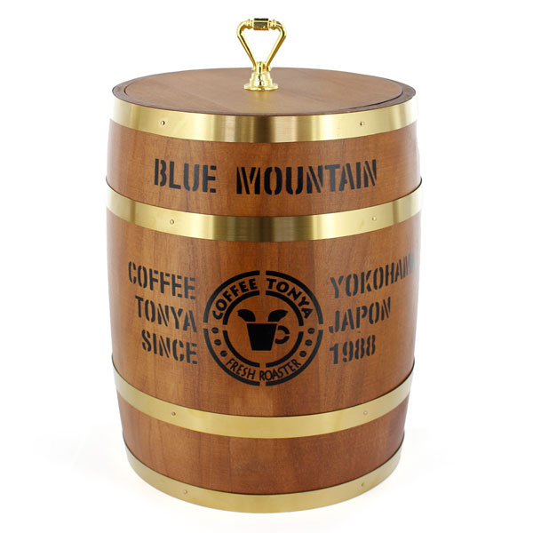 珈琲問屋のブルマン空樽（桐材）