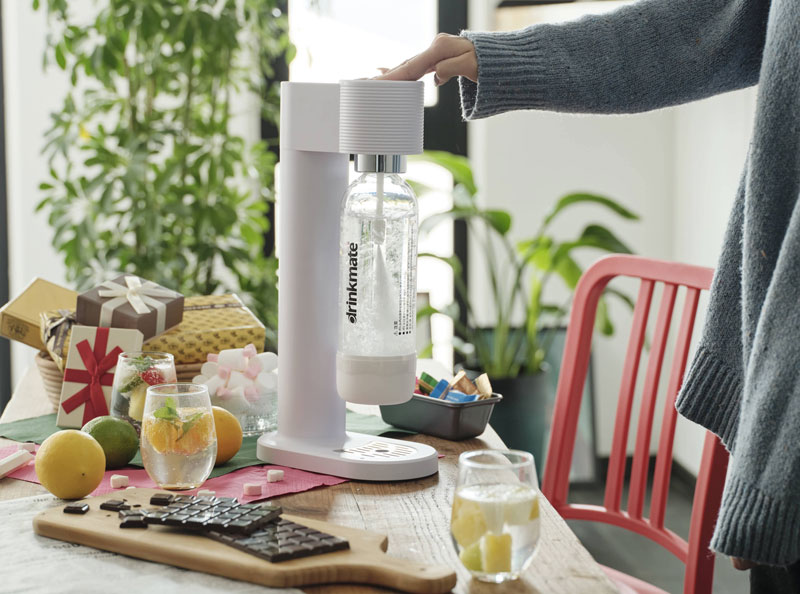 DrinkMate 炭酸メーカー ドリンクメイト シリーズ580 ホワイト 水専用