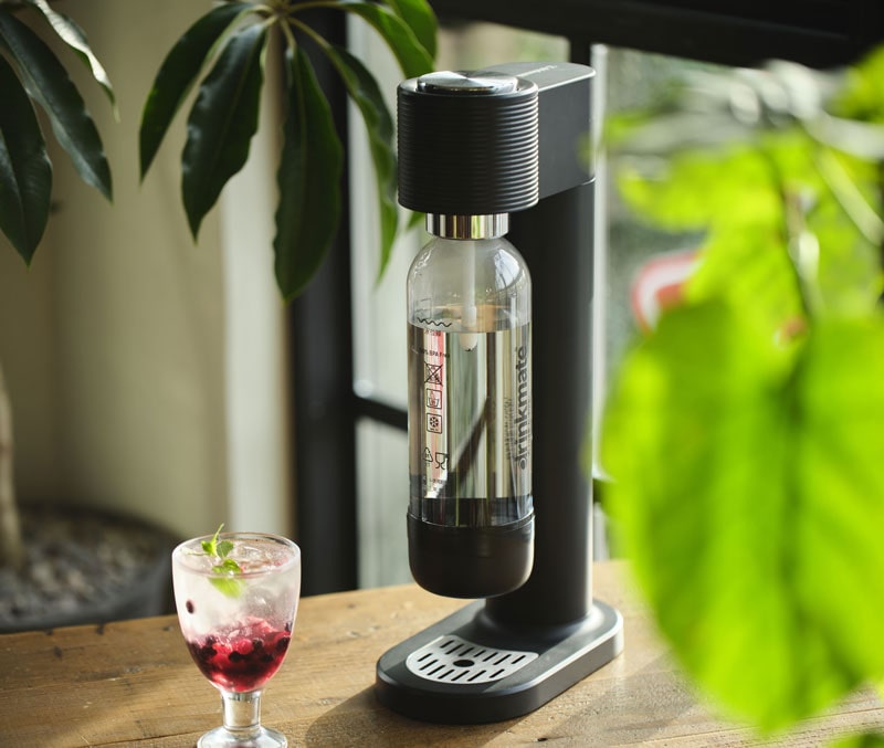 DrinkMate 炭酸メーカー ドリンクメイト シリーズ580 ブラック 水専用