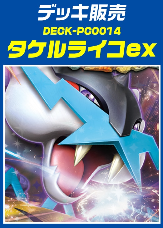 ポケカ】デッキ販売 タケルライコex(プレイ用): カードを買う/ カード