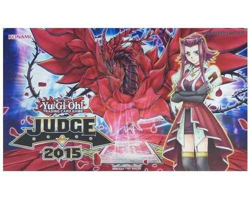 遊戯王 JUDGE 2015 ブラックローズドラゴン 十六夜アキ プレイマット