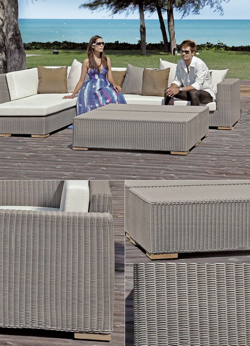 アンダマン 量感のあるシンプルなデザイン。ゆったりサイズのガーデン