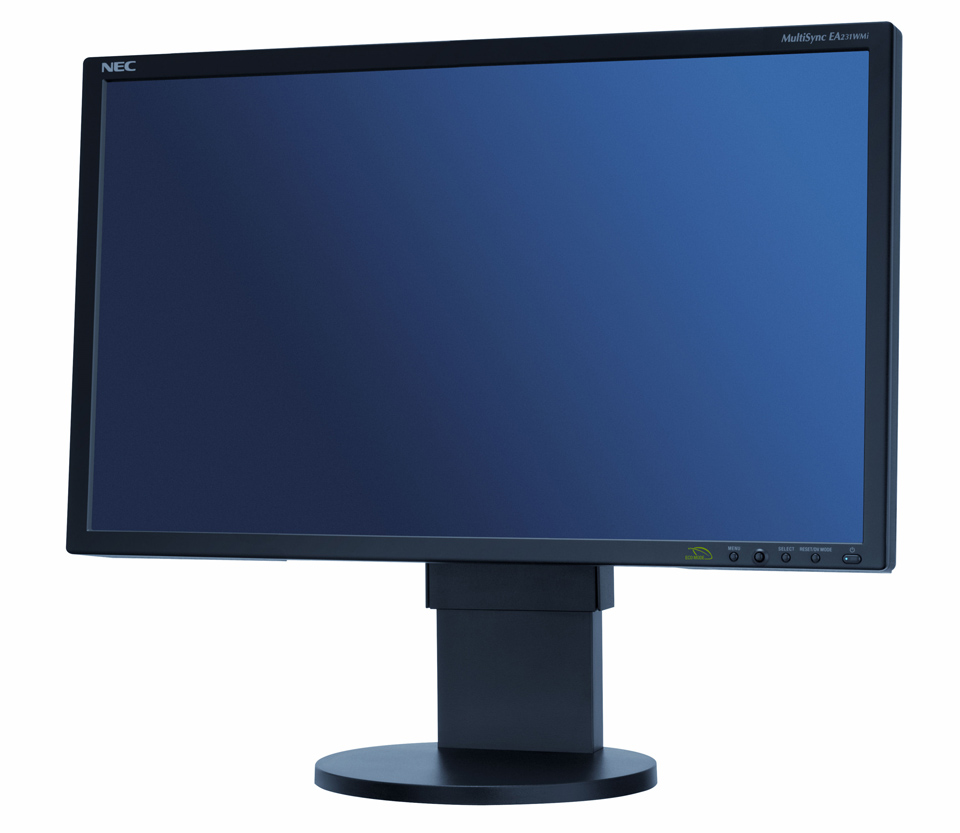NEC Unveils MultiSync EA231WMi, First 23 inch 16:9 LCD with IPS