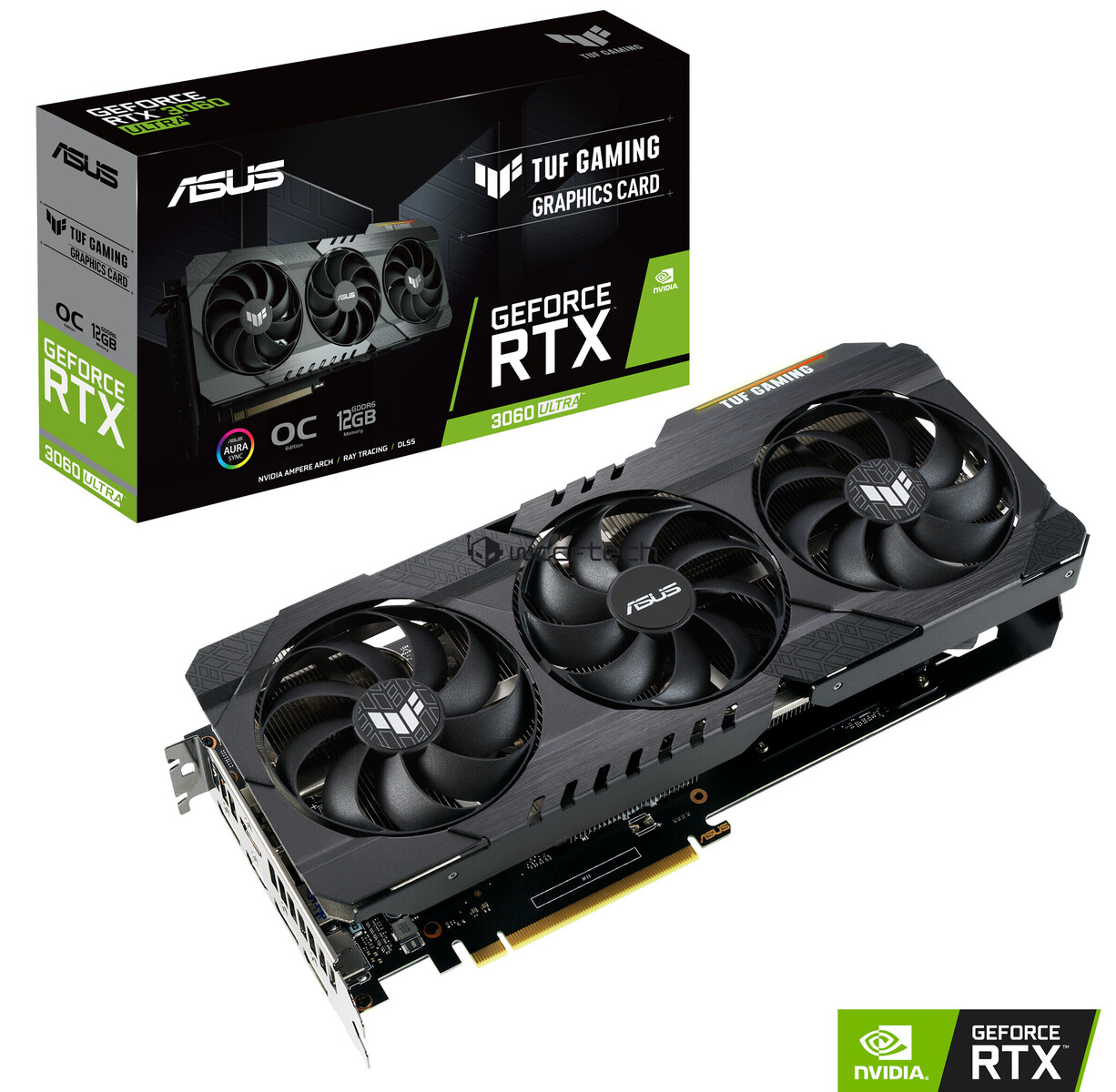 NVIDIA Readies GeForce RTX 3060 Ultra: 12GB, ASUS TUF OC Pictured