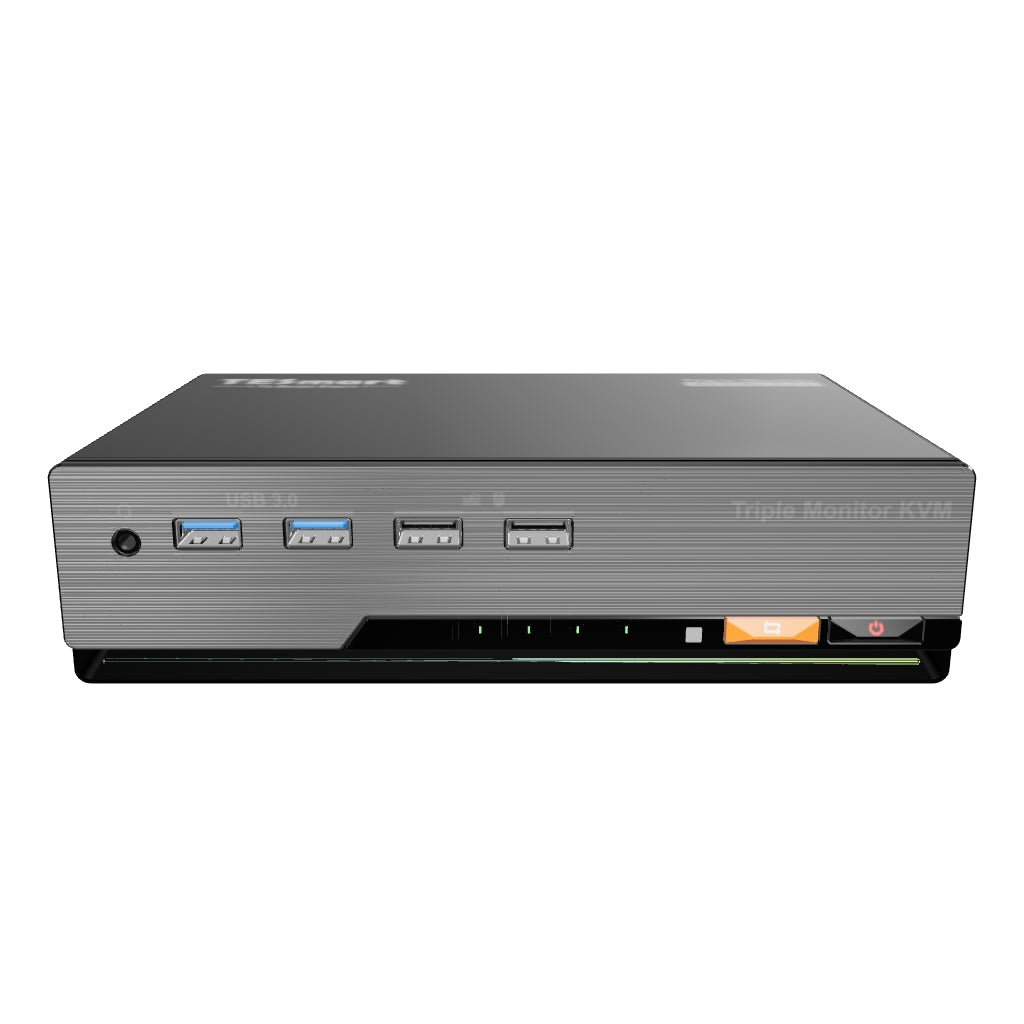 2-Port Dual Monitor HDMI 2.1 KVM Switch 4K144Hz with ADI Chip