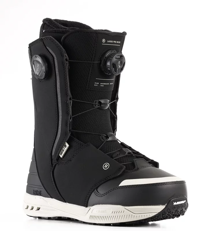 Ride Lasso Pro Wide Snowboard Boots 2026 - black | Tactics