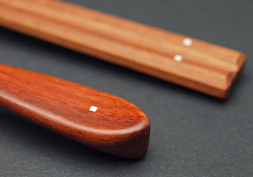 忠之助商店 / マルナオ Sweet Morning -箸&スプーンセット (紫檀)