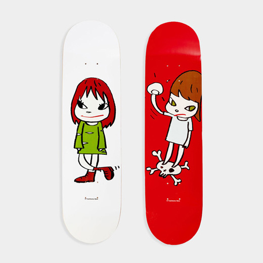 スケートボード (2点セット)Skate Decks (2 pieces)|奈良美智 x