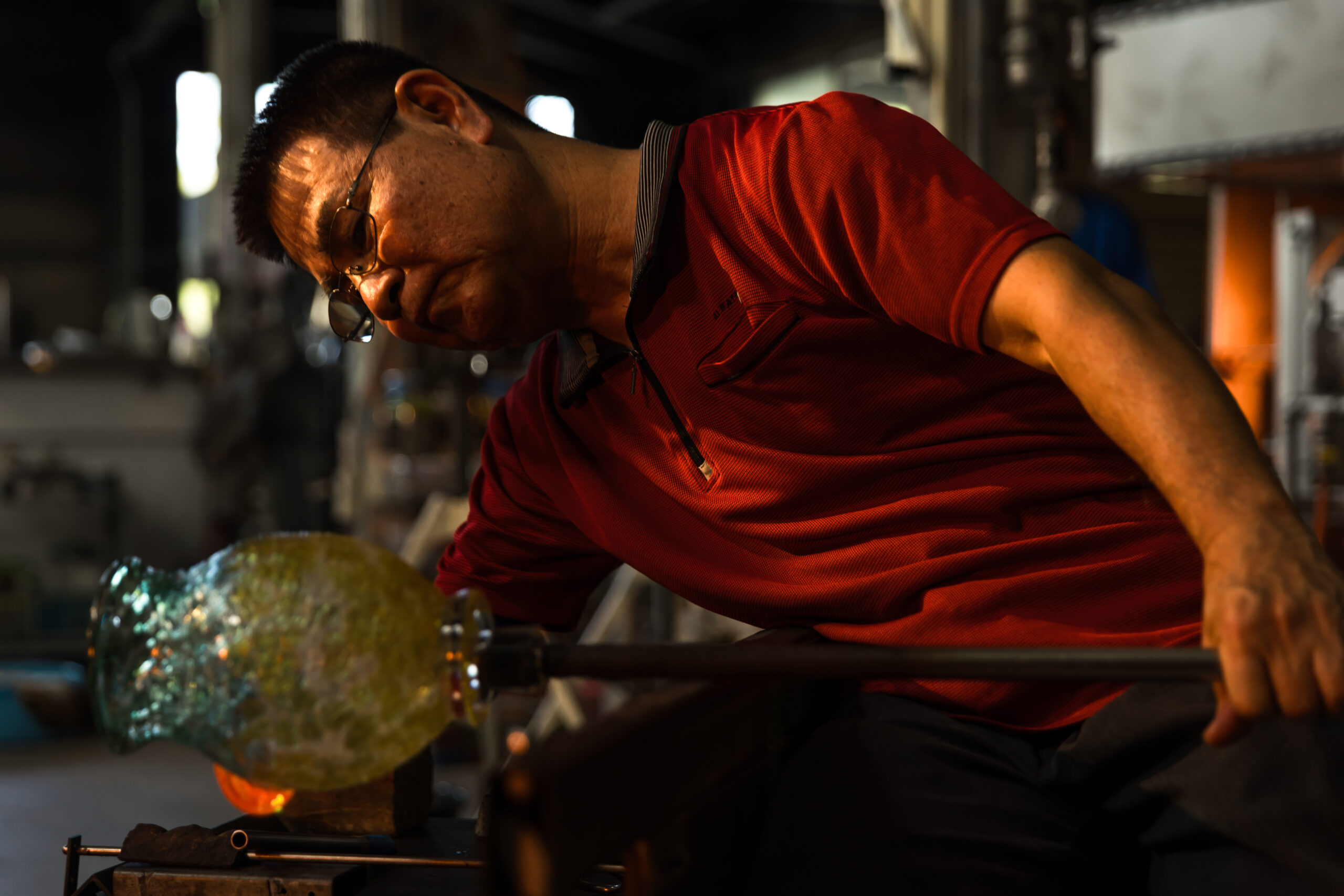 匠工房代表｜松田英吉 | 琉球ガラス匠工房