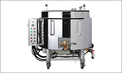 チョコ溶解、ストレージ、チョコポンプ｜チョコレート製造機械｜谷沢