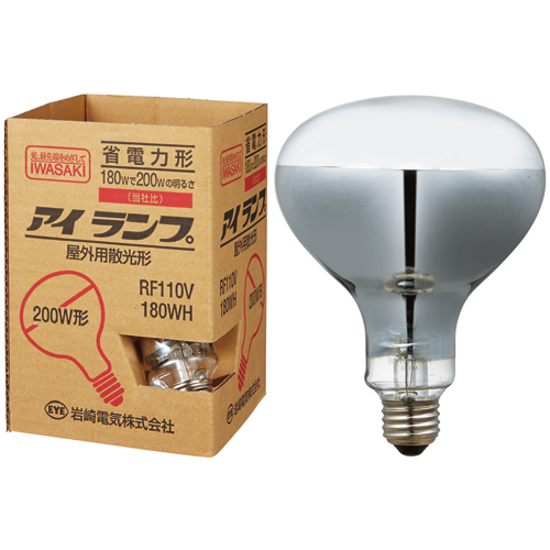 たのめーる】岩崎電気 屋外投光用アイランプ 散光形 200W形 E26口金