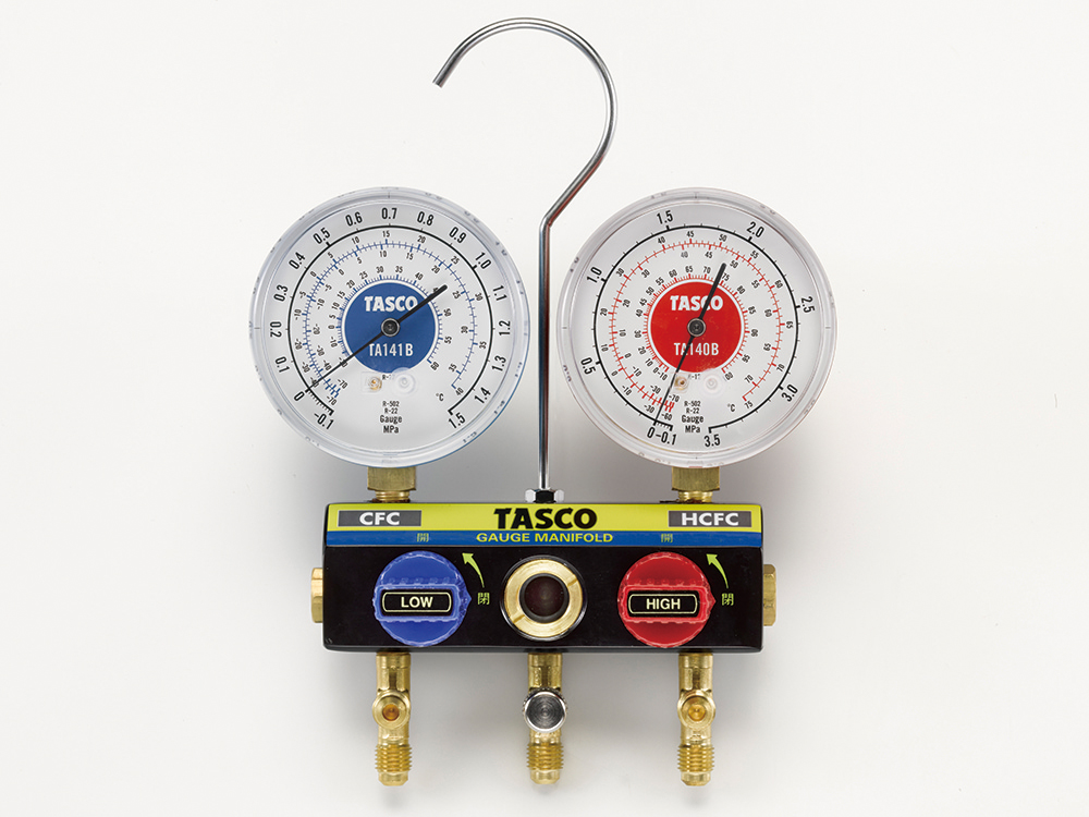 R22R12R502用ボールバルブ式ゲージマニホールドキット | 株式会社
