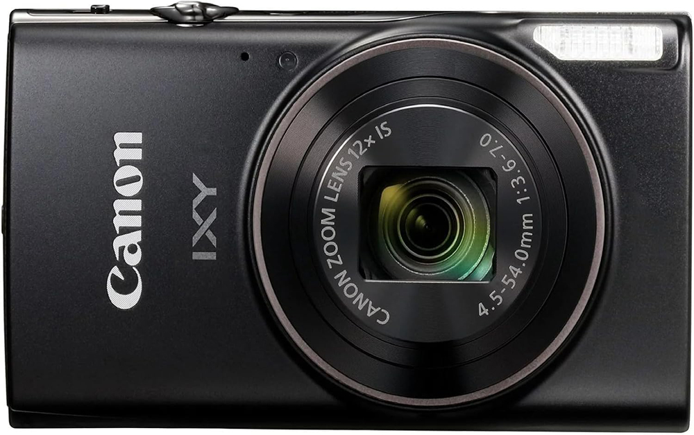 Canon IXY 650, 20.2MP 12x Optical Zoom WiFi Digital Camera Black