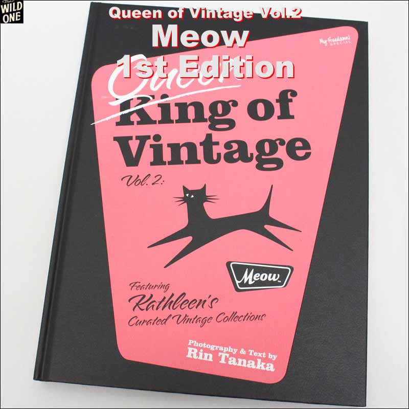 田中凛太郎著「QUEEN Of Vintage Vol.2 : MEOW 初版」 (国内3,000部