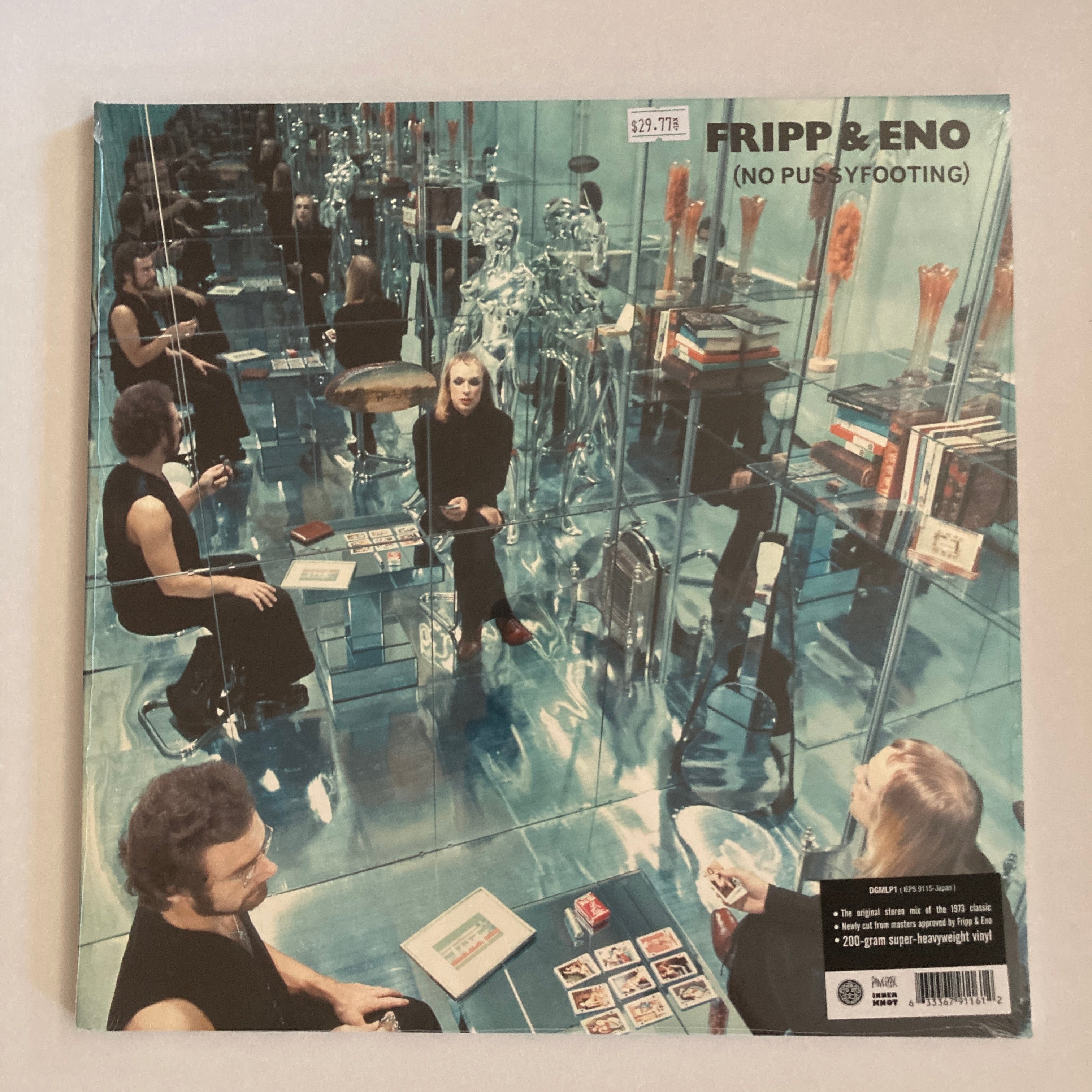 Fripp & Eno (Robert Fripp & Brian Eno) - 'No Pussyfooting' LP