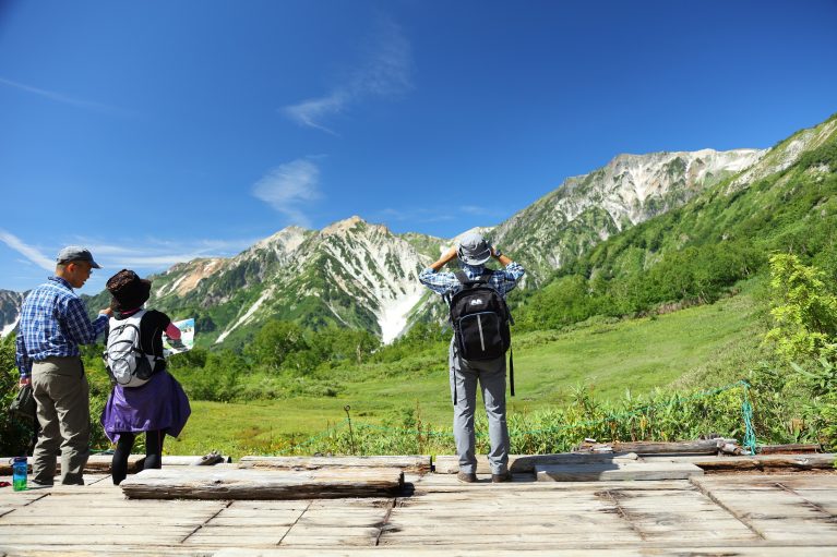 目標は栂池自然園内「展望湿原」から大雪渓の雪を見に行こう！-English