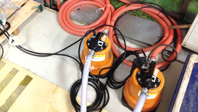 残水排水設備｜ビル・工場設備｜納入事例｜鶴見製作所-ツルミポンプ