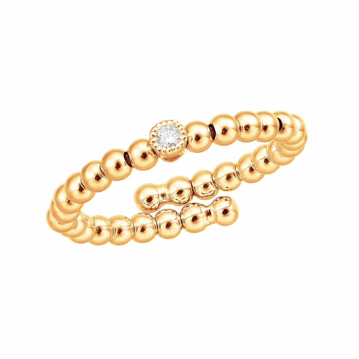 K18イエローゴールドダイヤモンドリング(RFR098-001)|TSUTSUMI