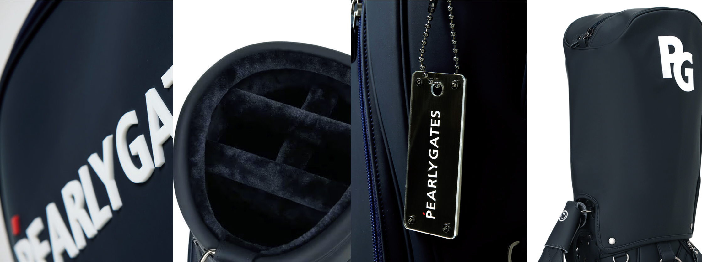 パーリーゲイツ】上質なゴルフライフに向けた正統派キャディバッグが