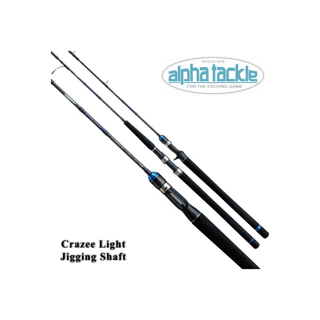 Alpha Tackle Crazee Light Jigging Shaft Rod Rod Model C632ML