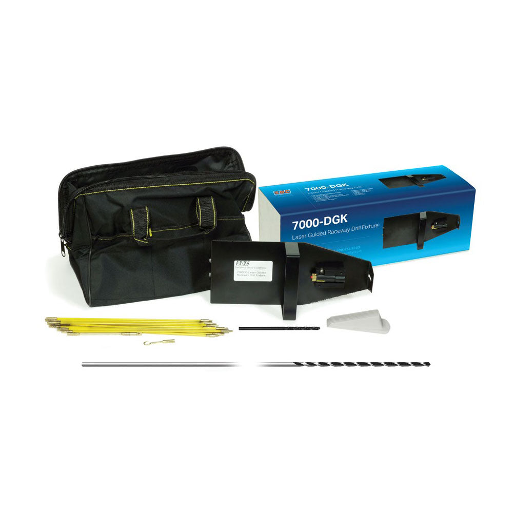 SDC 7000-DGK Laser Guided Door Core Wire Raceway Kit
