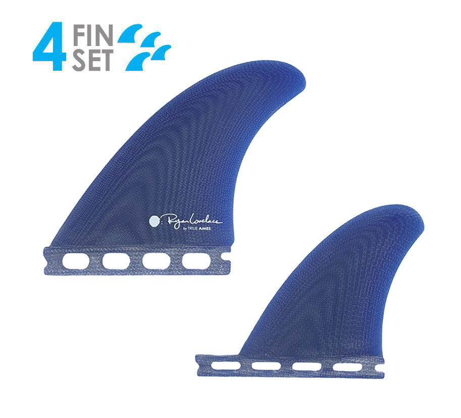 Lovelace Quad - Futures Compatible (Solid Fiberglass) – True Ames