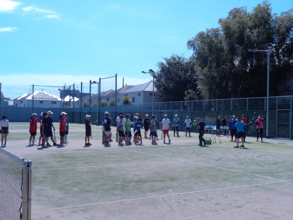 東京都教育委員会後援事業：TWCPEスポーツアカデミー「ソフトテニス部