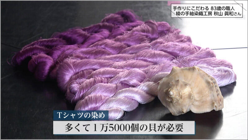 手作りにこだわる職人 秋山眞和さん 綾町・手紬染色工房の魅力（2025年