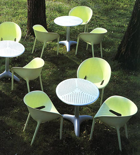 Driade Soft Egg | Plastic Chair | Contemporary Dining Room