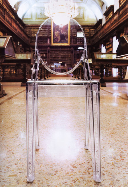 Kartell Victoria Ghost | Plastic Chair | Contemporary Dining Room