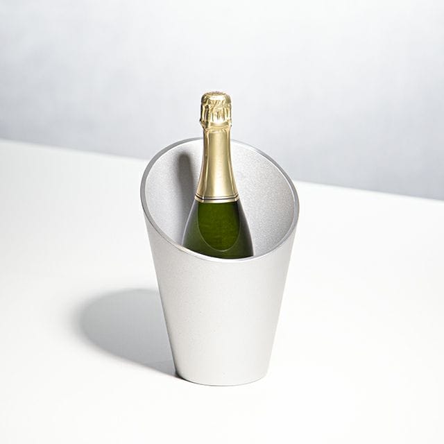 アルミ製ワインクーラー KISEN ボトルクーラー カグヤ シルバー