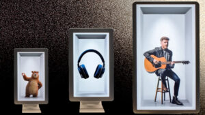 Looking Glass (Go/16/27) | 3D表示 光線再生型ディスプレイ (4k/5k/8k