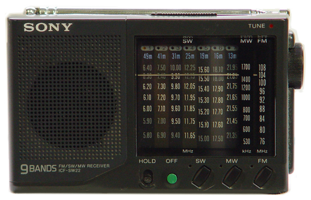 Sony ICF-SW22 Shortwave Radio ICFSW22