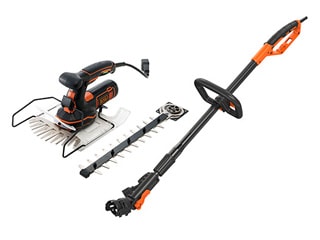 ブラック・アンド・デッカー GPSH1000 5in1ポールヘッジ&芝生バリカン