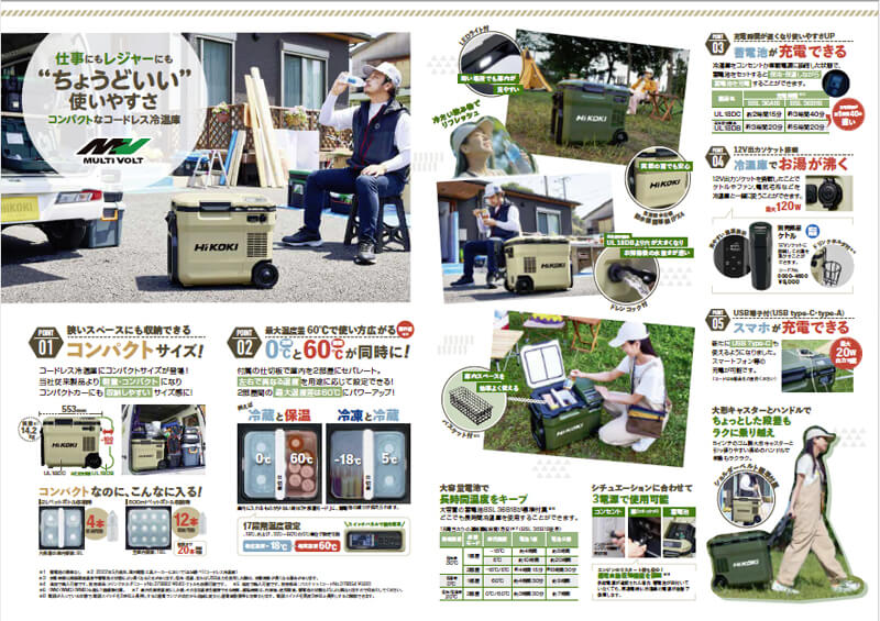 HiKOKI UL18DC コードレス冷温庫バッテリ ウエダ金物【公式サイト】