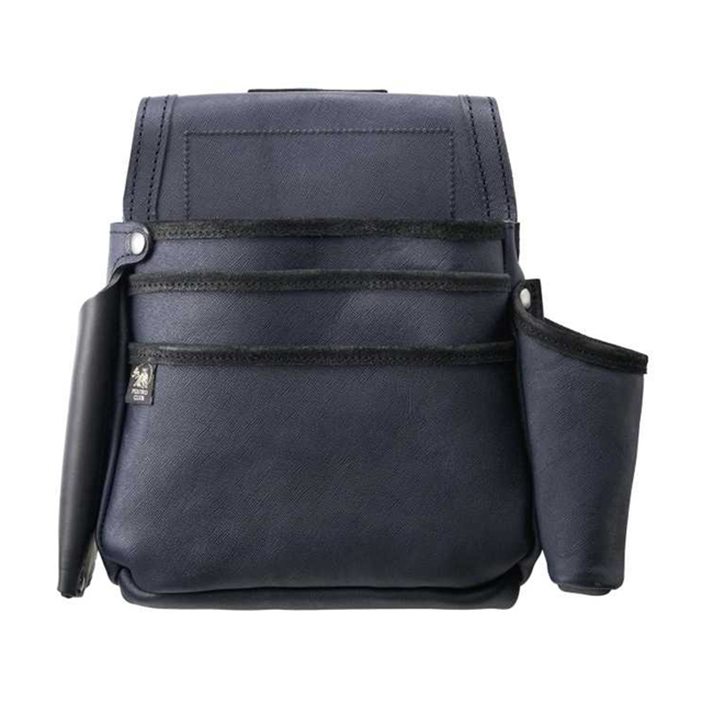 ニックス KB-201SPDX 自在型チェーンタイプ総グローブ革2段腰袋 ウエダ