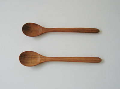 三谷龍二　木製 スプーン &フォーク　セット gallery yaichi | permanent artist | 三谷龍二 > カトラリー