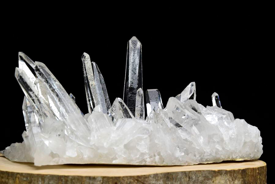 超透明】ブラジル・コリント産 水晶クラスター 原石｜アップストーン