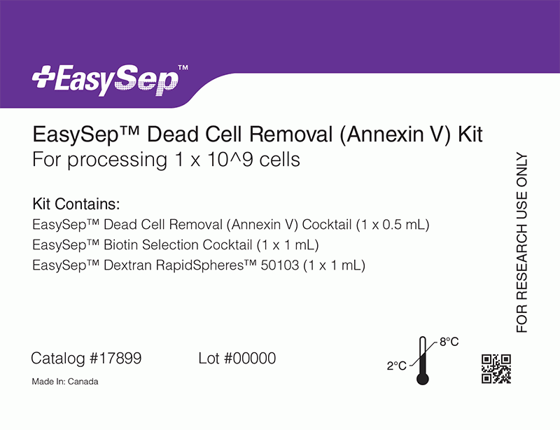 EasySep Dead Cell Removal (Annexin V) Kit | 製品情報 | ベリタス