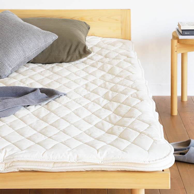 オーガニック敷パッド S｜家具と寝具の専門店キシル