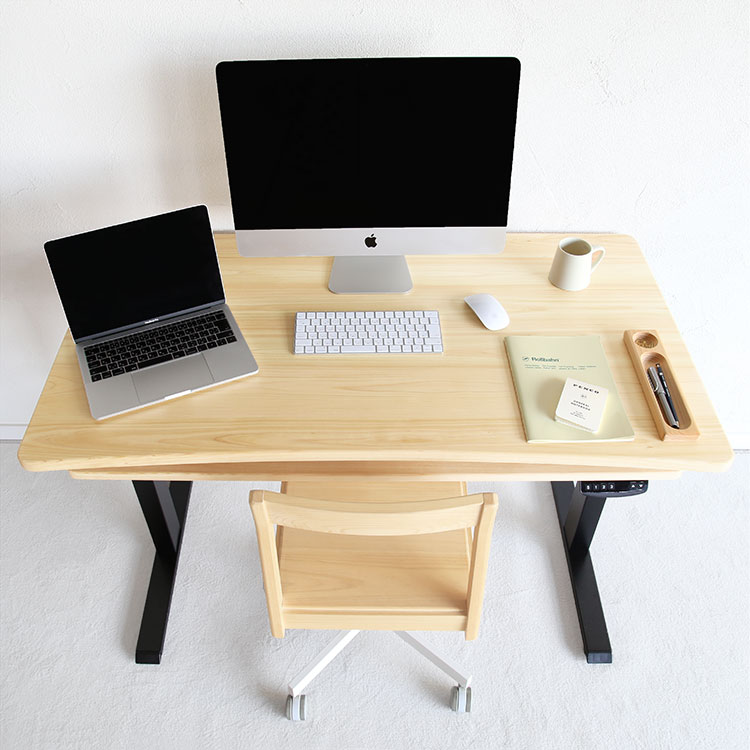 昇降デスク N120｜家具と学習机(デスク)の専門店キシル