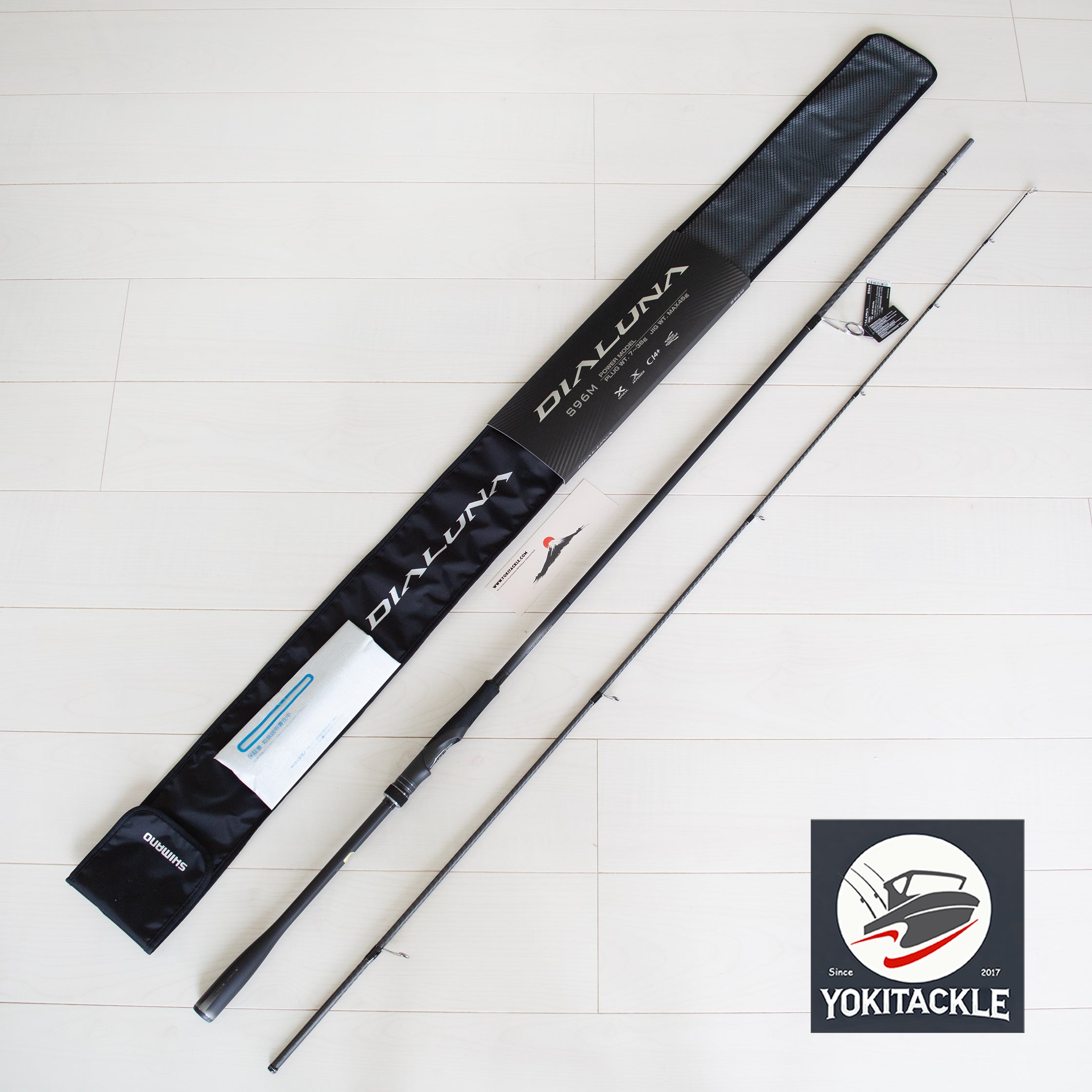 Brand New Shimano 23 DIALUNA S96M Spinning Rod – YOKI Tackle