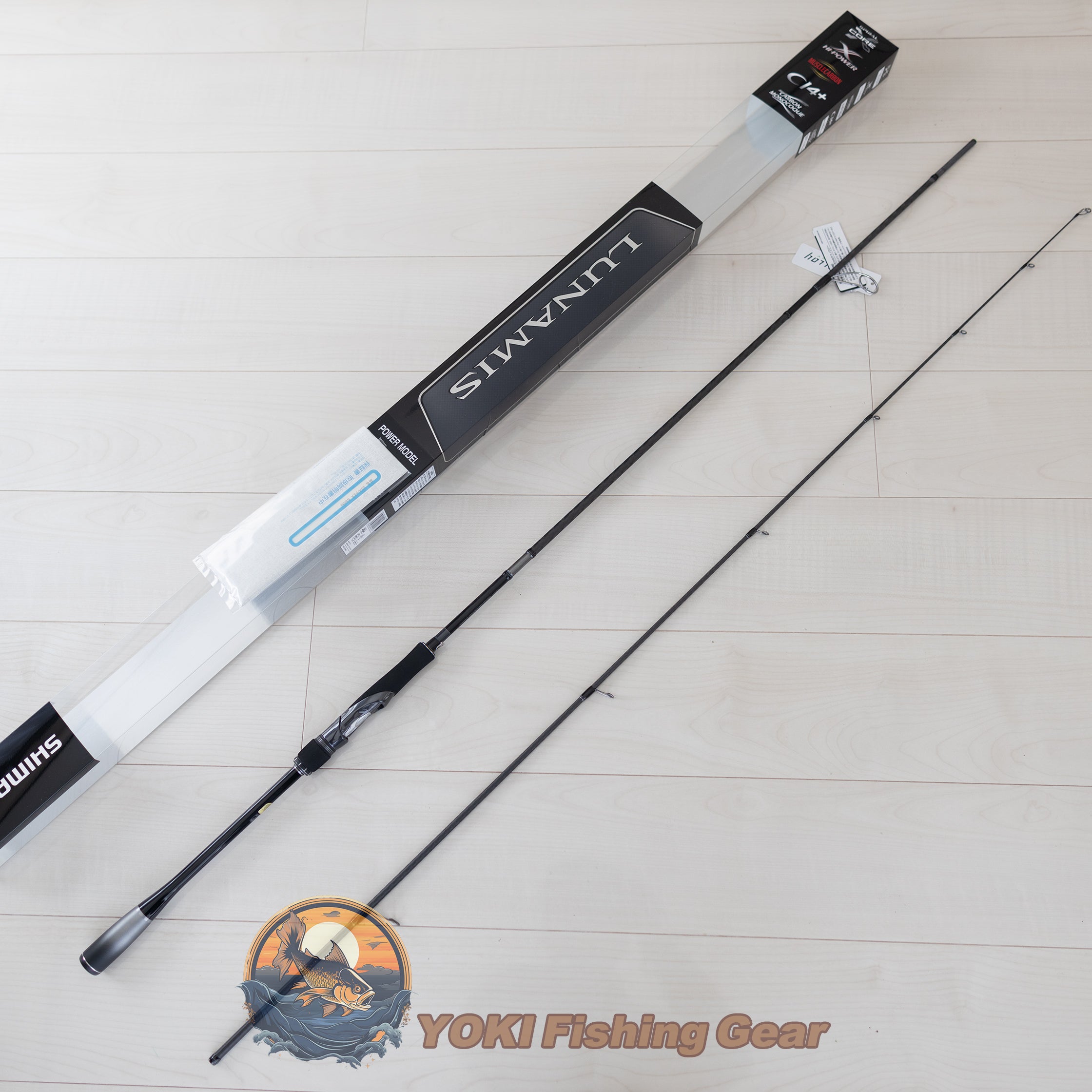 Brand New Shimano LUNAMIS S86M Spinning Rod – YOKI Tackle Fishing
