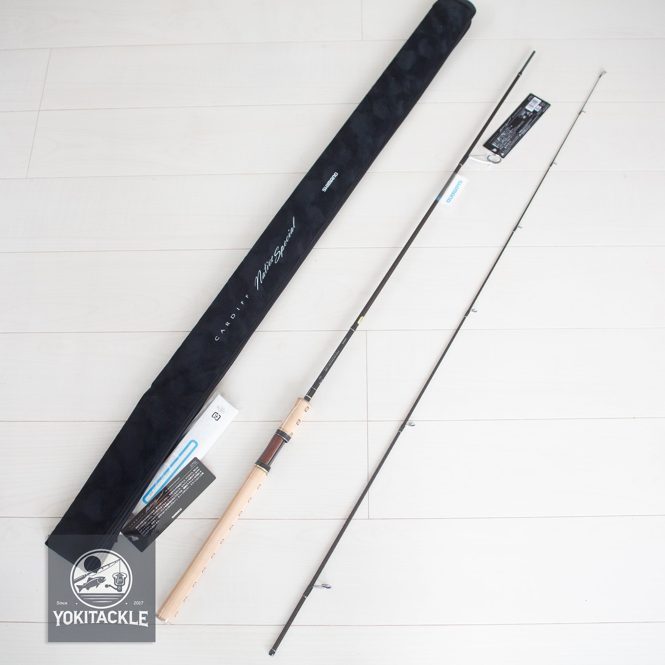 Brand New Shimano CARDIFF NATIVE SPECIAL S77L Spinning Rod for